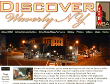 Tablet Screenshot of discoverwaverly.com